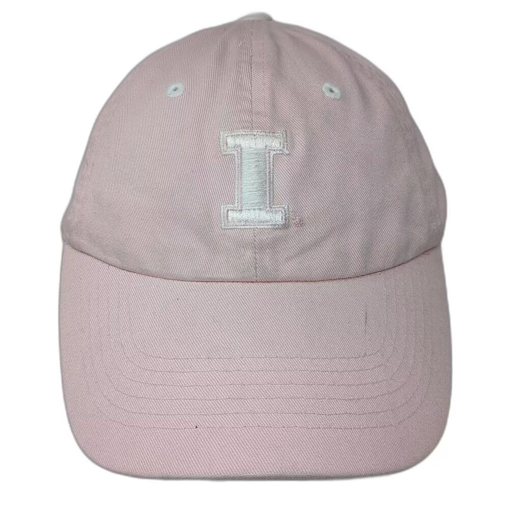Illinois Fighting Illini NCAA Captivating Headgear Hat Pink White OS Slideback